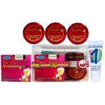Phân phối bộ Kem Yanhee Thái Lan Đỏ 5 Món Chính Hãng - Hỗ Trợ Da Thâm Nám Sạm