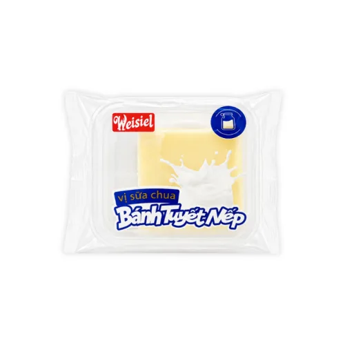 Khám phá 1 Cái Bánh Tuyết Nếp Weisiel Vị Sữa Chua thuộc nhóm Weisiel