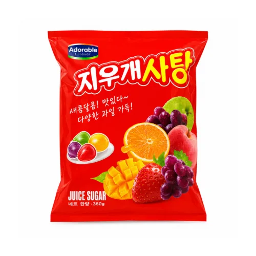 Khám phá Kẹo Dẻo Trái Cây ADORABLE Vị Thập Cẩm 360gr thuộc nhóm Adorable