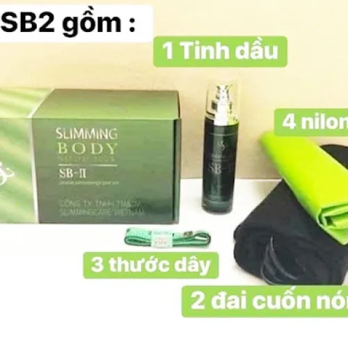 Bộ ủ nóng tan mỡ Slimming Body 2 Hồ Ngọc Hà chính hãng