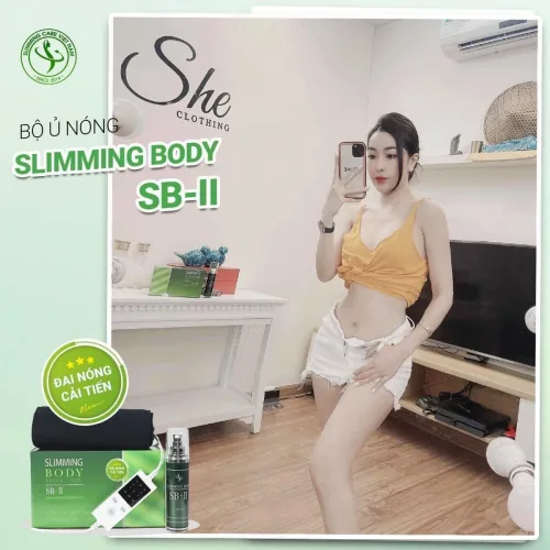 Bộ ủ nóng tan mỡ Slimming Body 2 Hồ Ngọc Hà chính hãng