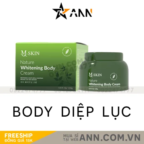 Đánh giá kem Body Diệp Lục MQ Skin