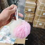 Đánh giá bông Tắm Tròn 2 Màu Trắng Hồng - 1 Cái ( HÀNG THƯỜNG CÓ TÚI)
