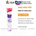 Bông Cotton Tẩy Trang Aura Beauty 150 Miếng