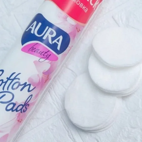 Bông Cotton Tẩy Trang Aura Beauty 150 Miếng