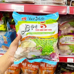 Bột 5 Thứ Đậu Hạt Sen Bích Chi Có Đường 350g - Bịch Màu Xanh