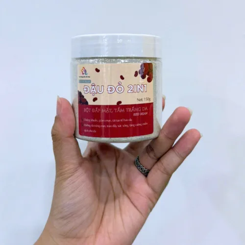Sỉ bột Đắp Mặt Tắm Trắng Da Đậu Đỏ 2in1 Nguyên Chất T&T Beauty 150g/Hộp
