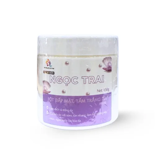 Khám phá Bột Đắp Mặt Tắm Trắng Da Ngọc Trai Nguyên Chất T&T Beauty 150g/Hộp thuộc nhóm Mỹ phẩm tổng hợp