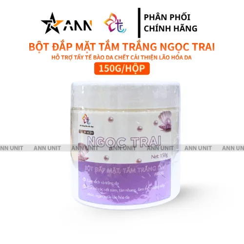 Bột Đắp Mặt Tắm Trắng Da T&T Beauty Nguyên Chất 150g/Hộp