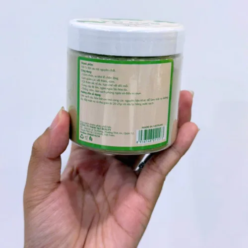 Bột Rau Má Nguyên Chất T&T Beauty Đắp Mặt, Tắm Trắng Da 150g/Hộp