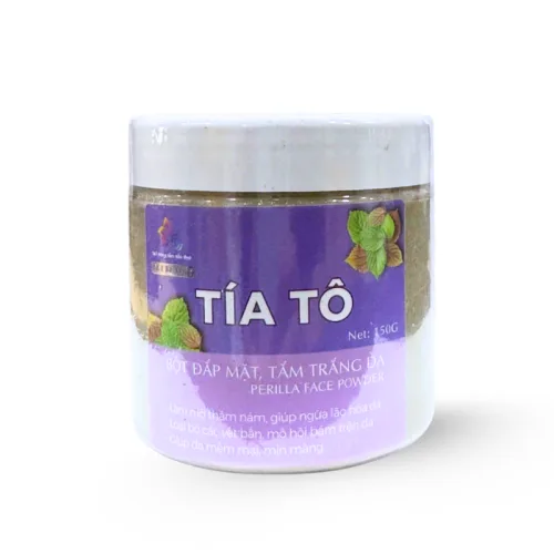 Bột Tía Tô Nguyên Chất T&T Beauty Đắp Mặt, Tắm Trắng Da 150g/Hộp