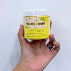Đánh giá bột Đắp Mặt Tắm Trắng Da Tinh Bột Nghệ Nguyên Chất T&amp;T Beauty 150g/Hộp