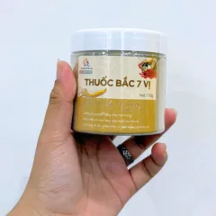 Bột Đắp Mặt Tắm Trắng Thuốc Bắc 7 Vị Da Nguyên Chất T&amp;T Beauty 150g/Hộp