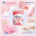 Phân phối bột Giặt Quần Áo Top Gia 2.2kg Hương Nước Hoa Pháp