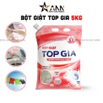 Bột giặt quần áo Top Gia hương nước hoa Pháp, túi 5kg