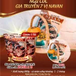 Ngũ Cốc Dinh Dưỡng Navan 800g, phối hợp 9 loại hạt