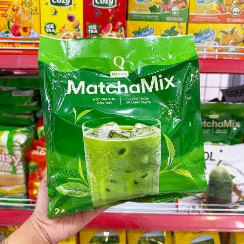 Hình ảnh Bột Trà Sữa Matcha Mix Trần Quang Bịch 480g trong bộ sưu tập Trần Quang