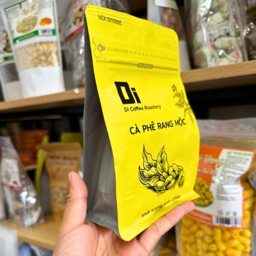 Cà Phê Bột Robusta Rang Mộc 250g - Gói