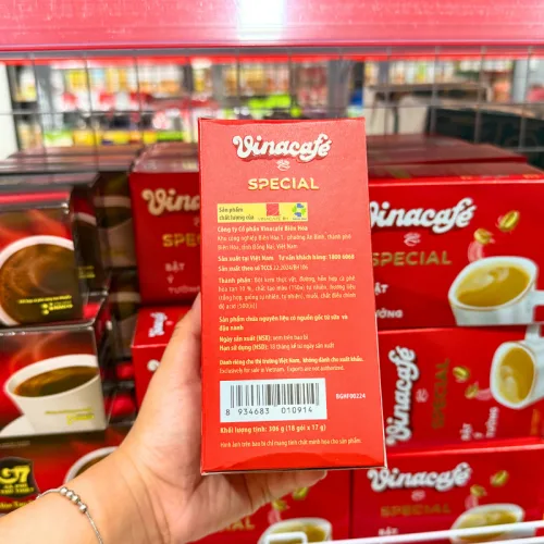 Cà Phê Hoà Tan 3in1 VINACAFE Dạng Hộp 306g