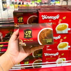 Cà Phê Hoà Tan Đen G7 Dạng Hộp 30g