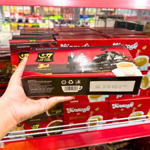 Phân phối cà Phê Hoà Tan G7 3in1 Dạng Hộp 336g