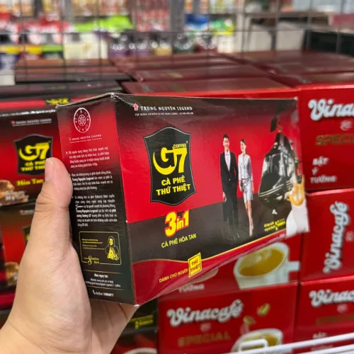 Phân phối cà Phê Hoà Tan G7 3in1 Dạng Hộp 336g