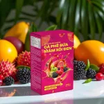 Cà phê bứa mâm xôi đen Blackberry Coffee 16g, hộp 15 gói