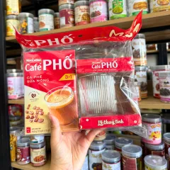 Đánh giá cà Phê Phố - Cà Phê Sữa Nóng 3 In 1 160g Hộp 10 Gói - Tặng Ly Thủy Tinh
