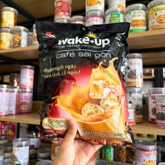 Phân phối cà Phê Wake Up - Cà Phê Sài Gòn - Cafe Sữa Đậm Vị Hòa Tan 3 Trong 1 456g (Túi 24 Gói x 19g)
