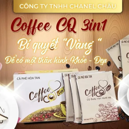 Cà phê CQ Slim 3in1 Chanel Châu