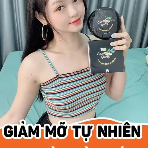 Cao Gừng Tan Mỡ Bụng Thiên Nhiên Việt 250g Phiên Bản 2025 - Tặng Cao Gừng Nghệ Đỏ