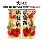 Cặp 2 Mành Tre Dài Trang Trí - Phên Tre Lớn Trang Trí Tết Ráp Sẵn