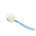 Bàn Chải Chà Lưng Hai Đầu Kèm Bông Tắm Dài 35cm