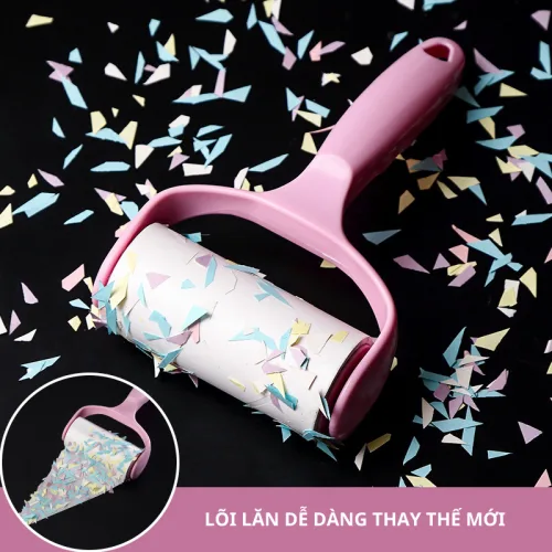 Đánh giá cây Lăn Bụi Quần Áo Kèm 2 Lõi Lăn 9x12cm
