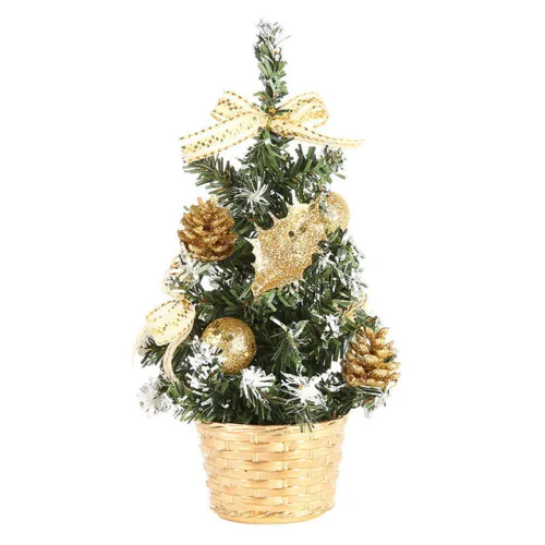 Cây Thông Noel Để Bàn Trang Trí Giáng Sinh Kèm Đèn Và Phụ Kiện 40cm