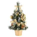 Cây Thông Noel Để Bàn Trang Trí Giáng Sinh Kèm Đèn Và Phụ Kiện 40cm