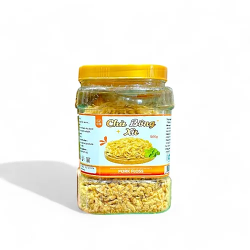 Chà Bông Xù Đóng Hộp, Khối Lượng 500g