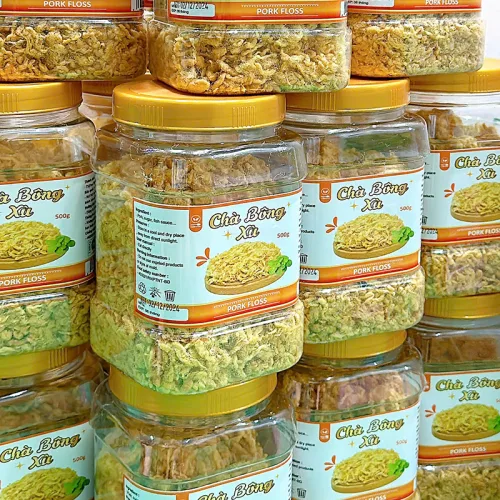 Chà Bông Xù Đóng Hộp, Khối Lượng 500g