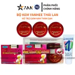 Phân phối bộ Kem Yanhee Thái Lan Đỏ 5 Món Chính Hãng - Hỗ Trợ Da Thâm Nám Sạm