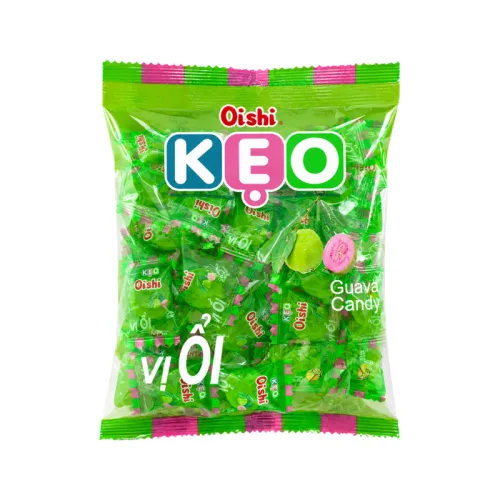 Kẹo Cứng OISHI Vị Ổi 85g - Bịch Xanh Lá phù hợp để tham khảo khi chọn Oishi