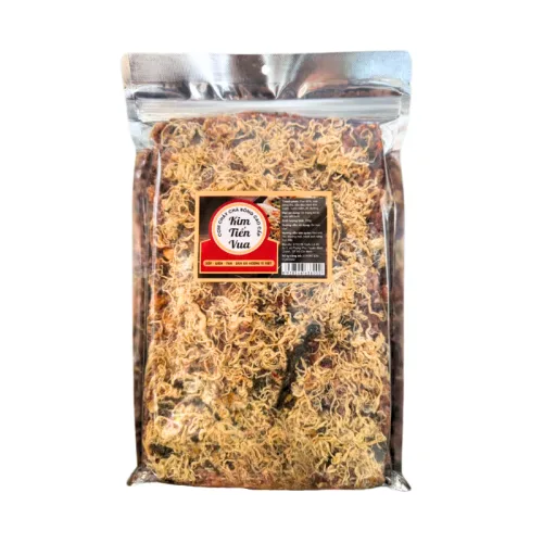 Cơm Cháy Gạo Lứt Rong Biển Chà Bông Tiến Vua Thơm Ngon Túi Zip 180g