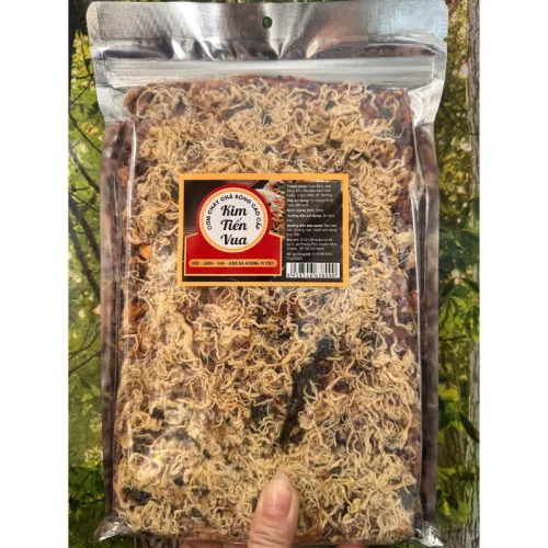 Cơm Cháy Gạo Lứt Rong Biển Chà Bông Tiến Vua Thơm Ngon Túi Zip 180g
