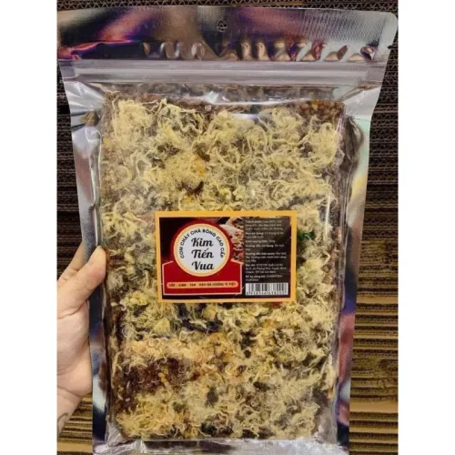 Cơm Cháy Gạo Lứt Rong Biển Chà Bông Tiến Vua Thơm Ngon Túi Zip 180g