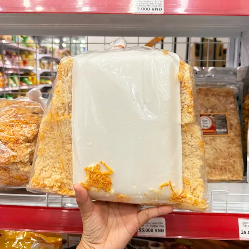 Cơm Cháy Siêu Chà Bông Vuông Bể Bịch 500g
