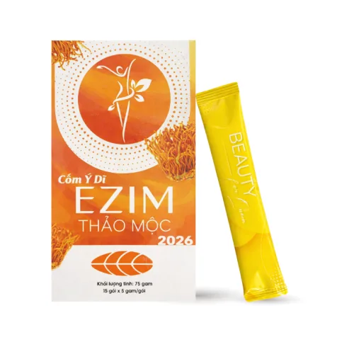 Cốm Ezim Thảo Mộc Hộp 15 gói - Phiên Bản Mới phù hợp để tham khảo khi chọn Thực phẩm chức năng