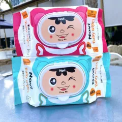 Sỉ combo 10 Bịt Khăn Giấy Ướt Lau Mặt Cao Cấp 100 Tờ