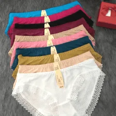 Combo 10 quần lót nữ thông hơi viền ren