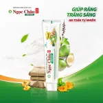 Phân phối combo 2 Cây Kem Đánh Răng Ngọc Châu Trắng Răng 100g/Tuýp - Kem Đánh Răng Dược Liệu + Tặng 1 Bài Chải Đánh Răng