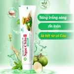 Phân phối combo 2 Cây Kem Đánh Răng Ngọc Châu Trắng Răng 100g/Tuýp - Kem Đánh Răng Dược Liệu + Tặng 1 Bài Chải Đánh Răng