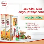 Combo 2 Cây Kem Đánh Răng Ngọc Châu Truyền Thống 100g/Tuýp - Kem Đánh Răng Dược Liệu + Tặng 1 Bài Chải Đánh Răng